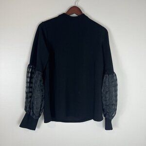 Ashley Stewart Longsleeve Sheer sleeve top‎ Womens 14/16